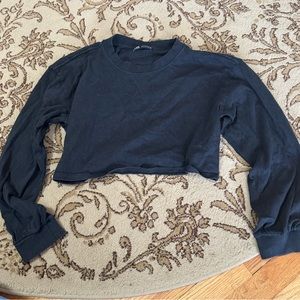 Zara cropped longsleeve